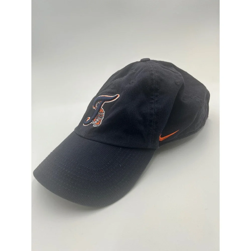Nike Detroit Tigers Corduroy Hat Navy Blue MLB Adjustable Cap B925